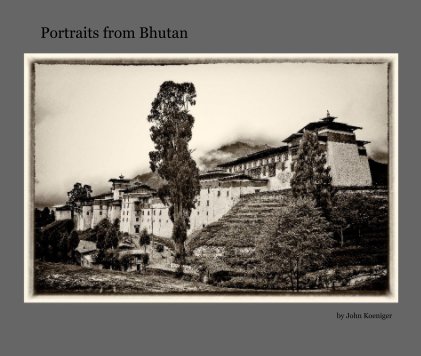 Portraits from Bhutan book cover
