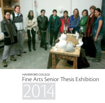 2014 Senior Thesis Exhibition book cover