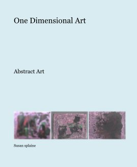 One Dimensional Art book cover