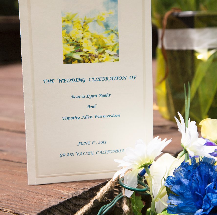 View Wedding book by Acacia Warmerdam