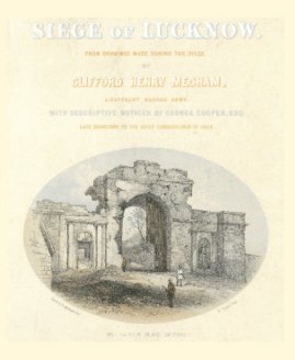Siege of Lucknow book cover
