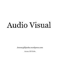 Audio Visual book cover