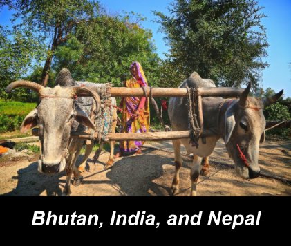 Bhutan, India, and Nepal book cover