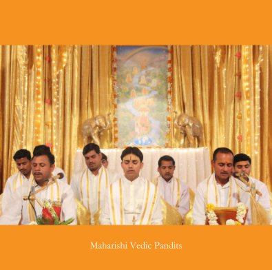 Maharishi Vedic Pandits 12x12 book cover