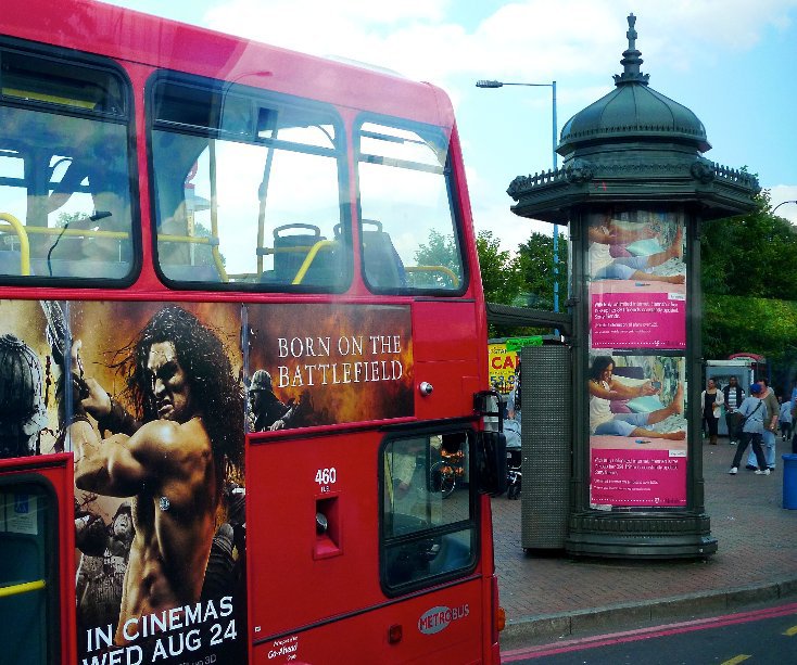 View From a London bus by Mike Yeats