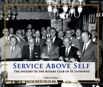 Service Above Self book cover