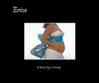 Erica A Great Joy is Coming book cover