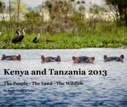 Kenya and Tanzania 2013 book cover