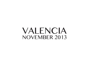 Valencia 30 november 2013 book cover