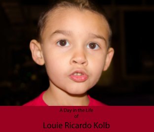 A Day in the Life of Louie Ricardo Kolb book cover