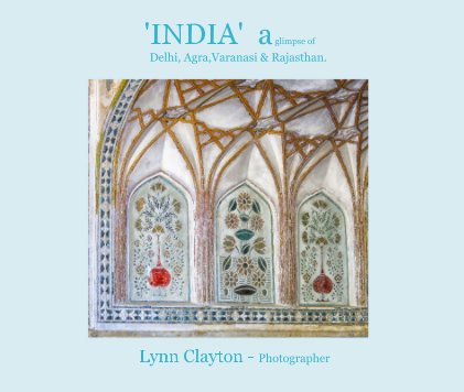 'INDIA' a glimpse of Delhi, Agra,Varanasi & Rajasthan. book cover