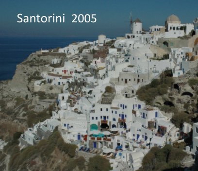 Santorini 2005 book cover