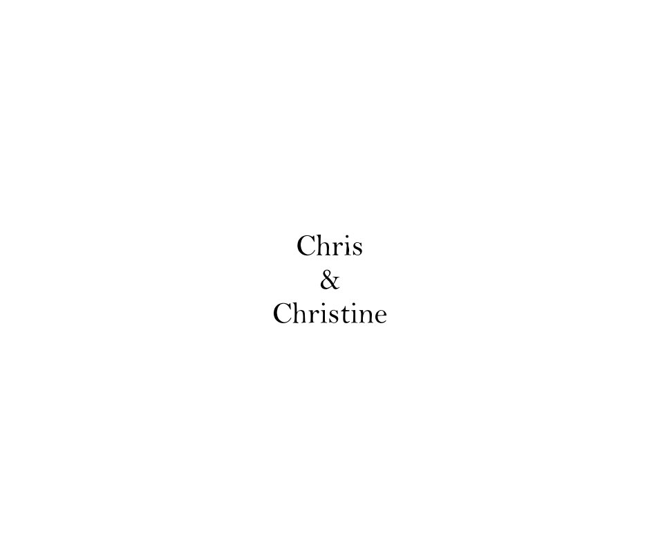 Bekijk Chris & Christine op Christine Fdk