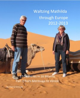 Waltzing Mathilda through Europe 2012-2013 book cover