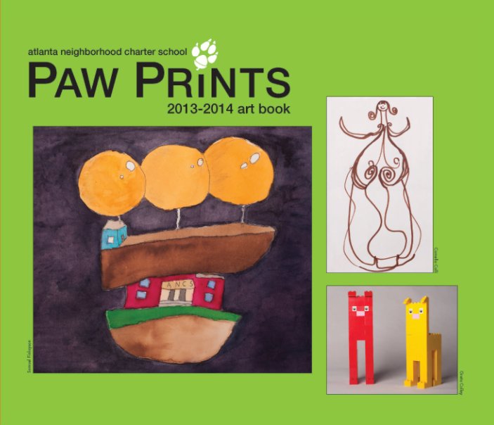View ANCS 2013-2014 PAW PRINTS Art Book by Ashley Miller