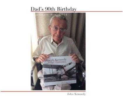 Dad's 90th Birthday book cover