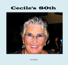 Cecile's 80th book cover
