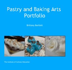 Pastry and Baking Arts Portfolio book cover