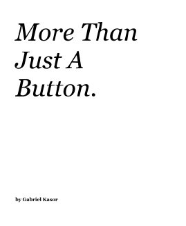 More Than Just A Button. book cover