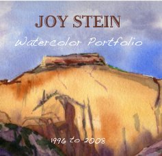 JOY STEIN Watercolor Portfolio 1996 to 2008 book cover