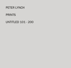 PETER LYNCH PRINTS book cover