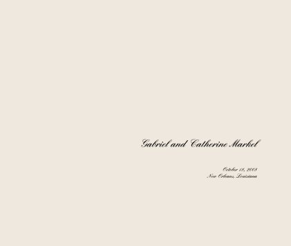 Gabriel and Catherine Markel book cover
