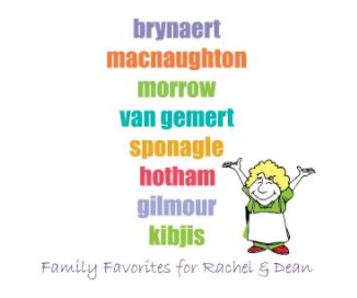 Family Favorites for Rachel & Dean book cover