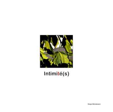 Intimité(s) book cover