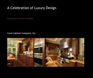 A Celebration of Luxury Design book cover