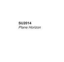 SU2014 – Plane Horizon book cover
