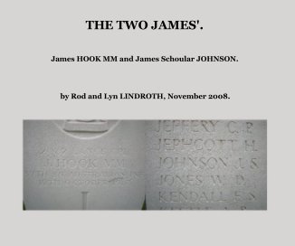THE TWO JAMES'. book cover