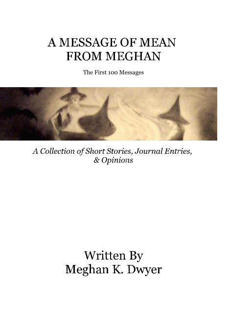 View A MESSAGE OF MEAN FROM MEGHAN The First 100 Messages by Meghan K Dwyer