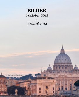 BILDER 6 oktober 2013 - 30 april 2014 book cover