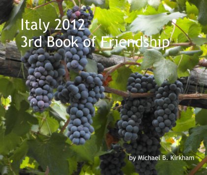 Italy 2012 3rd Book of Friendship book cover