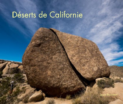 Déserts de Californie book cover