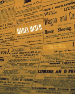 Maria Meier - Portfolio book cover