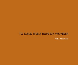 To Build Itself Ruin or Wonder book cover