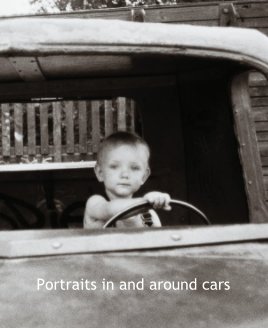 Portraits in and around cars book cover