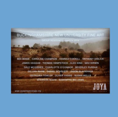 Bucks New Uni, Fine Art, Joya Group Residency 2014 book cover