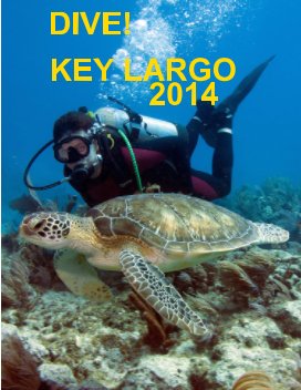 DIVE! KEY LARGO 2014 book cover