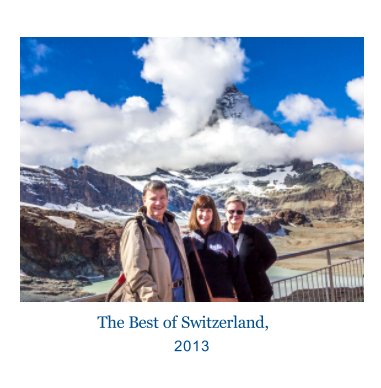 Exploring Switzerland, 2013 book cover