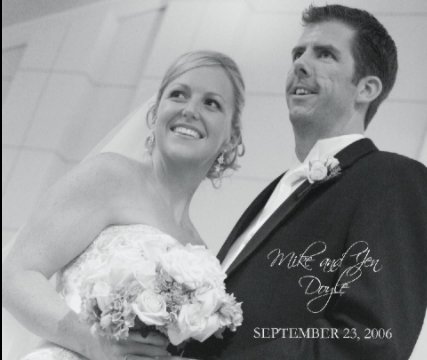 Mike and Jen Doyle - Wedding book cover