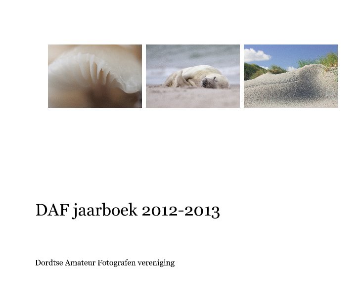 Ver DAF jaarboek 2012-2013 por Dordtse Amateur Fotografen vereniging