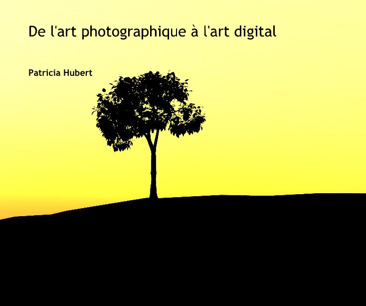 View De l'art photographique à l'art digital by Patricia Hubert