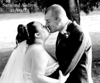 Sara and Andrew 21/09/13 book cover