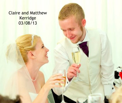Claire and Matthew Kerridge 03/08/13 book cover