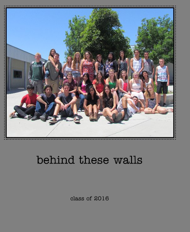View behind these walls by NHS class of 2016