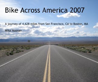 Bike Across America 2007 book cover