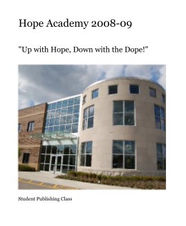 Hope Academy 2008-09 book cover