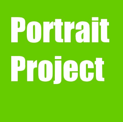 Portrait Project book cover